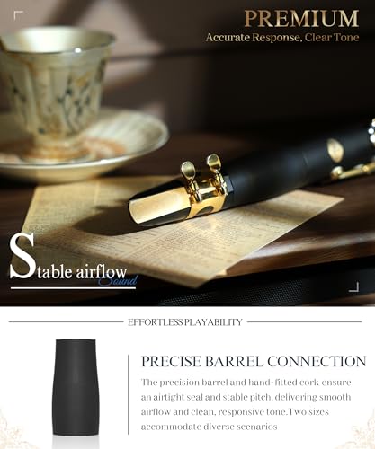 image for AKLOT B Flat Concert Clarinet: Precision Tone Hole Design for Stable I