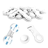 [Schützen Sie die Sicherheit Ihres Babys] Verhindern Sie, dass die Finger Ihres Babys durch die Schranktür oder gefährliche Gegenstände im Inneren verletzt werden. Erwachsene können es leicht öffnen, aber es ist sehr schwierig für kleine Kinder, was die Sicherheit von Kindern wirksam schützt.