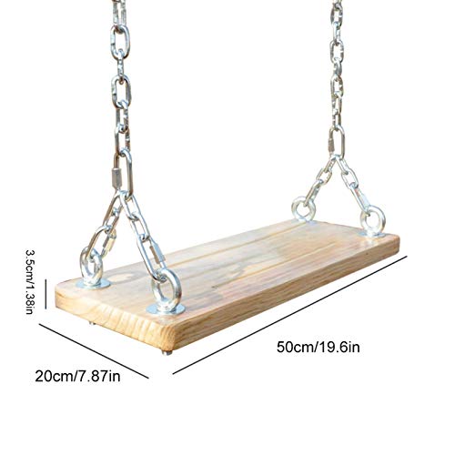 Seggiolino per altalena in legno, altalena da
