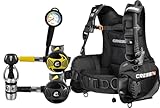 CRESSI Solid Plus Explorer Scuba Package Scuba Sets, w/Rugged SPG, M