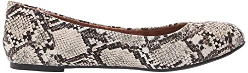 Amazon Essentials Women's Belice Ballet Flat, Faux/Snake, 8 #TOP5