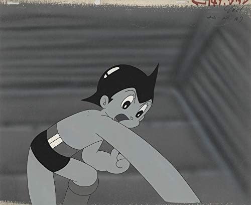 Amazon Co Jp ２枚セット 白黒 鉄腕アトム 背景付き セル画 検 手塚治虫 セル画 原画 レイアウト 動画 資料 ホビー 通販