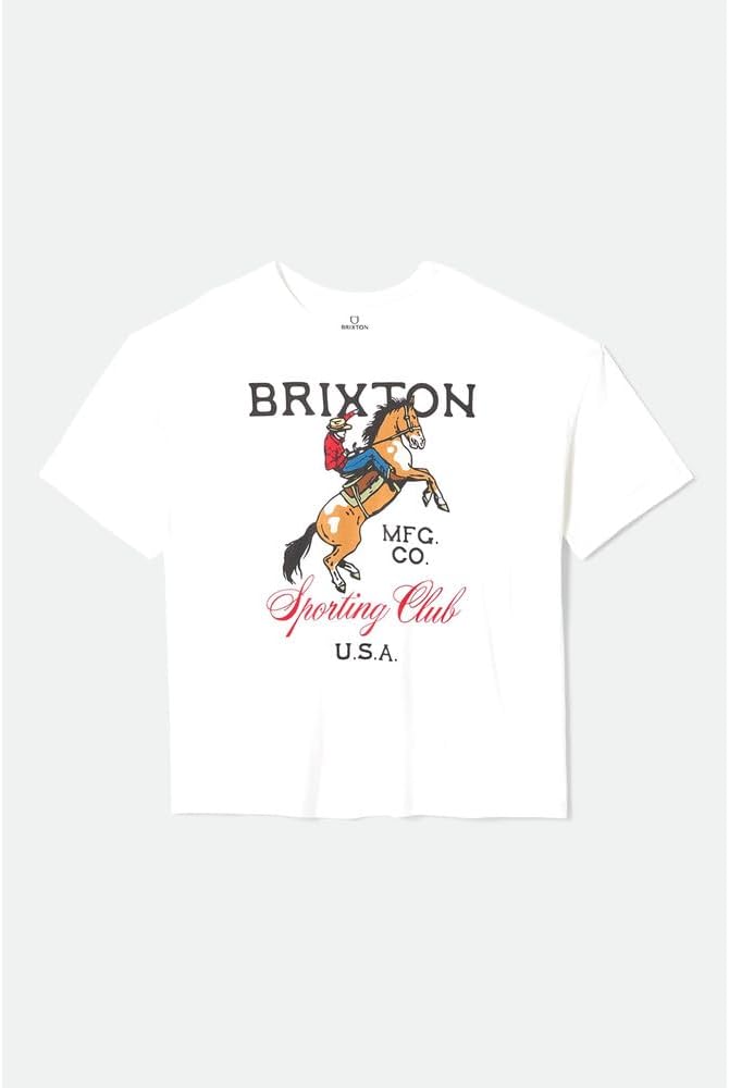 Brixton - Womens Sporting Club Oversized Boyfriend T-Shirt