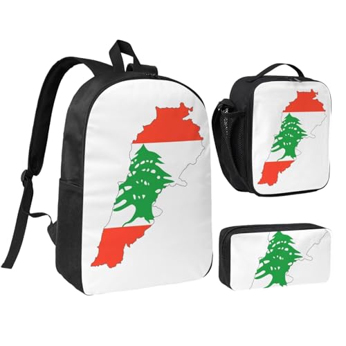 Sac à dos Liban résistant avec boîte déjeuner isotherme