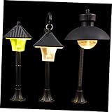 Lampadaire de maison de poupée : un mini lampadaire décoratif pour votre bureau un accessoire cadeau DIY pour votre mini scène de maison de poupée.