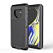 Produktbild seacosmo Samsung Galaxy Note 9 Hülle, Aluminium Doppelte Schutz Outdoor Note 9 Case Stoßfest Handyhülle für Galaxy Note 9, Schwarz