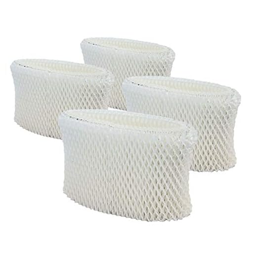 PUREBURG WF2 Wick Filters Compatible with Kaz Vicks V3100 V3500N V3500 V3700 V3800 V3900 Kaz 3020 Sunbeam 1118 Series Honeywell HCM-350 HCM-630 HCM-300T Relion WA-8D Enviracaire ECM-500,4-Pack