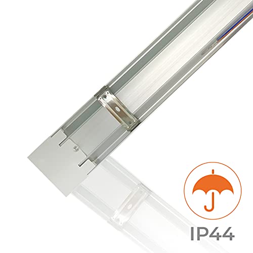 Verpakking met 2 geïntegreerde ledlampen, 120 cm, 40 W, neutraal wit (4500 K), 4000 lumen. - Afbeelding 5