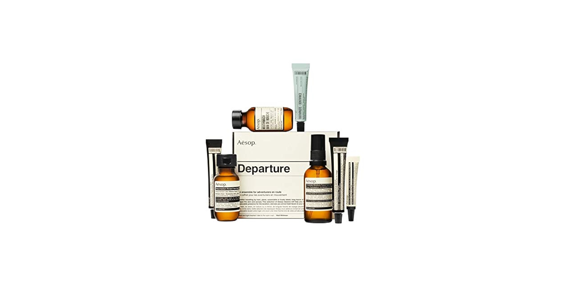 Aesop Departure トライアルセット Amazon.com : Aesop Departure 7-Piece Travel Kit! Seven