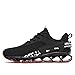 Mens Walking Running Shoes Casual Fashion Tennis Sneakers Blade Comfort Non Slip Work Athletic Sport Black