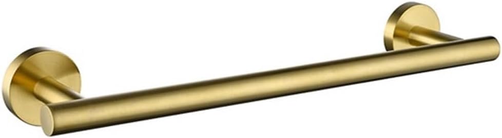 RAHBI Brushed Gold Bathroom Accessories Set Hardware Kit Wall Mount Hand Towel Bar Rack Toilet Roll Paper Holder Robe Hook Hanger Leisurely (Color : BG-4 Piece Set)