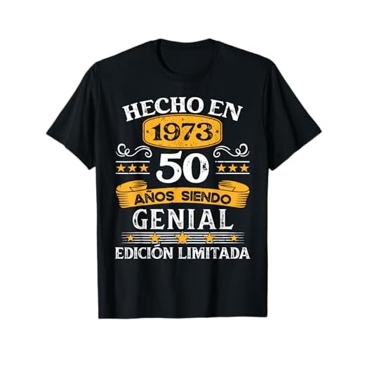 Hombre 50 Años Cumpleaños Regalo Hombre Hecho En 1973 Hecho En 1973 Camiseta