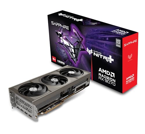 Sapphire Nitro+ AMD Radeon RX 9070 Gaming OC Graphics Card with 16GB GDDR6, AMD RDNA 4