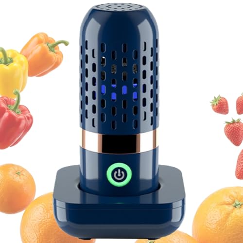 Purepod Produce Cleaner - Purepod Fruit Cleaner Portable Food Purifier for Vegetables Meat & Seafood Works in 10 Mins No Scrubbing Extends Freshness (1 pc)