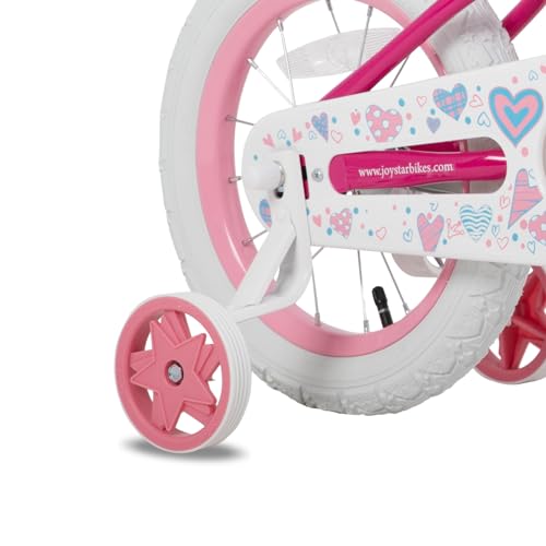 image for JOYSTAR 16 Inch Girls Bike Toddler Bike for 4 5 6 7 Years Old Girl 16