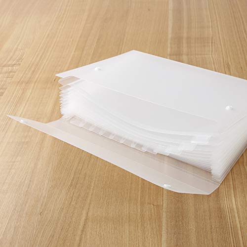 Trieur en polypropylène pour A4 classeur de rangement documents 13 compartiments - 2