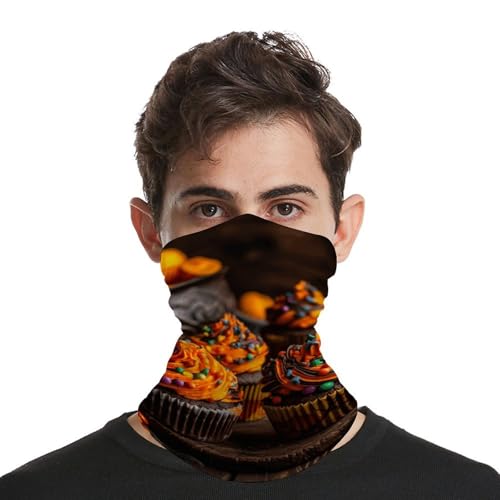 Bufanda para Cuello con diseño Cupcakes on The Table Balaclava para Hombre y Mujer con Protección Solar Máscara Facial Transpirable y Fresca para Esquí y Senderismo miniatura 4