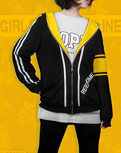 UMP45 パーカー コスプレ 衣装 仮装 cosplay コスチューム 文化祭 ハロウイン (男性LL)