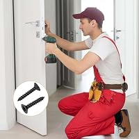 50 Stück M3 x 16 Schrauben, Senkkopfschrauben Holz, Holzschrauben Torx, Edelstahl A2 V2A, Schwarzes Oxid, Vollgewinde, mit Schraubendreher Bit – Ansicht 6