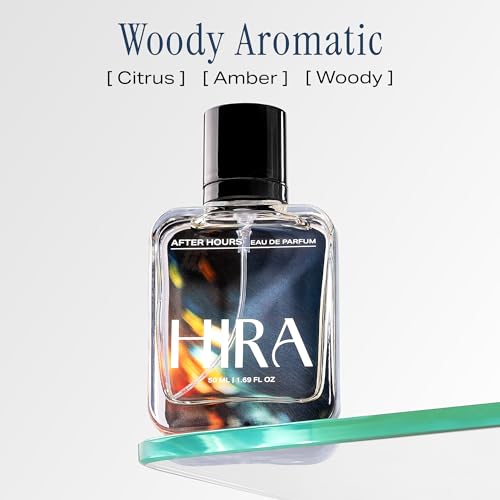 Image of HIRA After Hours Perfume for Men | Perfume for Men Long Lasting Smell | Best Men Perfume with Fresh & Woody Notes | Bold Night-Out & Date Fragrance | 50ml Eau De Parfum for Men