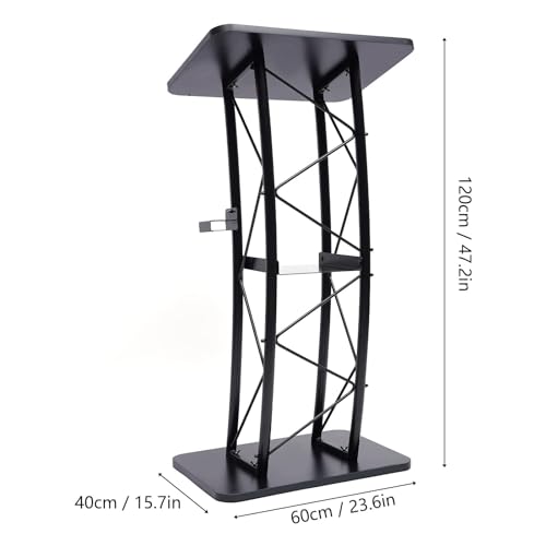 Púlpitos de plexiglás y metal para ceremonias y bodas 7