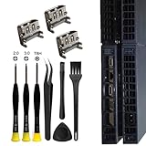 MYPUQIAO 3 PCS High-Quality HDMI Port Replacement for PS4 1000/1100/1200 Models (NOT for Slim/PRO) - Full...