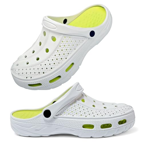 Image of INMINPIN Mens Womens Garden Clogs Shoes Beach Slippers Pool Water Sandals with Comfortable Arch Support Insole