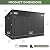 Aoxun 9.4' x 7.3' Shed 360 CU.FT Outdoor Waterproof Storage Shed with Triple Lockable Door Garden Metal Tool Shed for Outside