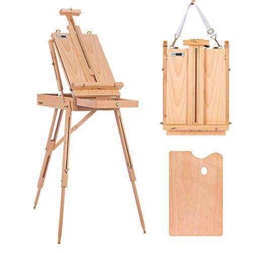 Vivohome French Style Wooden Art Easel Portable Tripod Painting Stand With 25Cm Pottery Wheel Forming Machine 350W #TOP1