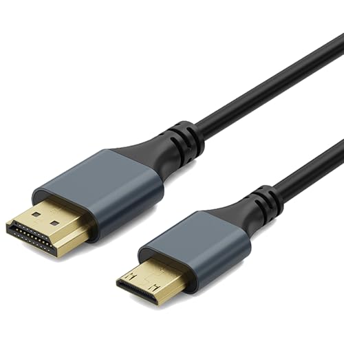 ~j HDMI P[u 1.8m Mini HDMI ^CvC IX - W HDMI 2.0 ^CvA IX 3D 4K 60Hz J/^ubg/er ȂǂɑΉ