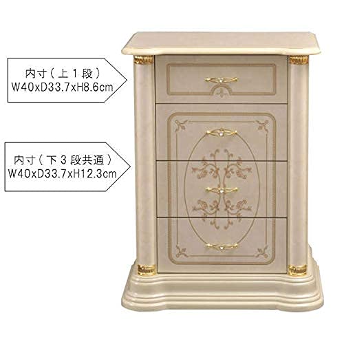 Amazon｜サルタレッリ フローレンス シリーズ スモール 4段チェスト