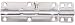Hillman Hardware Essentials 851036 Heavy Duty Barrel Bolt Zinc-plated 6