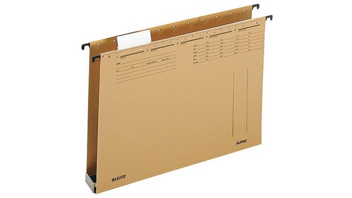 Esselte Leitz ALPHA Hängesammler A4 Bodenbreite 40 mm natron - für den Markt D L A