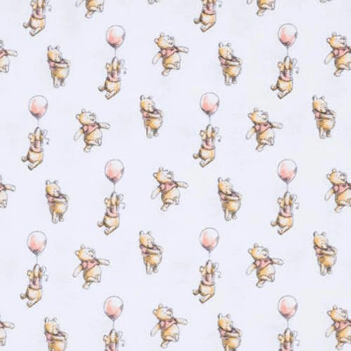 Pooh and Friends Flannel Fabric