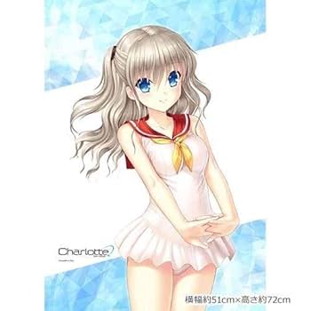 くじコレ Charlotte　友利奈緒(制服なし) くつろぎタオル　B-2賞 くじコレ - Charlotte