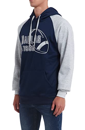 Rzuo Men & Women Dallas City Classic Football Embroidery Sweatshirt Jersey Apparel Pullover Hoodie Navy#2 Xl #TOP2