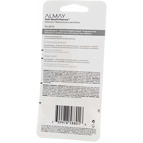 Almay 7216777001 Mascara, Volume, Length, Definition & Conditioning, Multi-Benefit Eye Makeup thumb #2