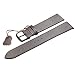 Produktbild Henziy Smart Brown Echtes Leder Uhrenarmband Uhrenarmbänder Watch Band 18 20 22mm Dünne Glatte Uhrenarmband Uhrenarmbänder Watch Band für Damen Herrenuhren Edelstahl Schnalle