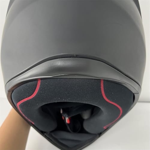 MOTUDA K1 Helmet Chin/Neck Curtain for AGV K1 S, K3 SV, Surround Seal Replacement Parts, Motorcycle Helmet Accessories (Rear Surround Seal)