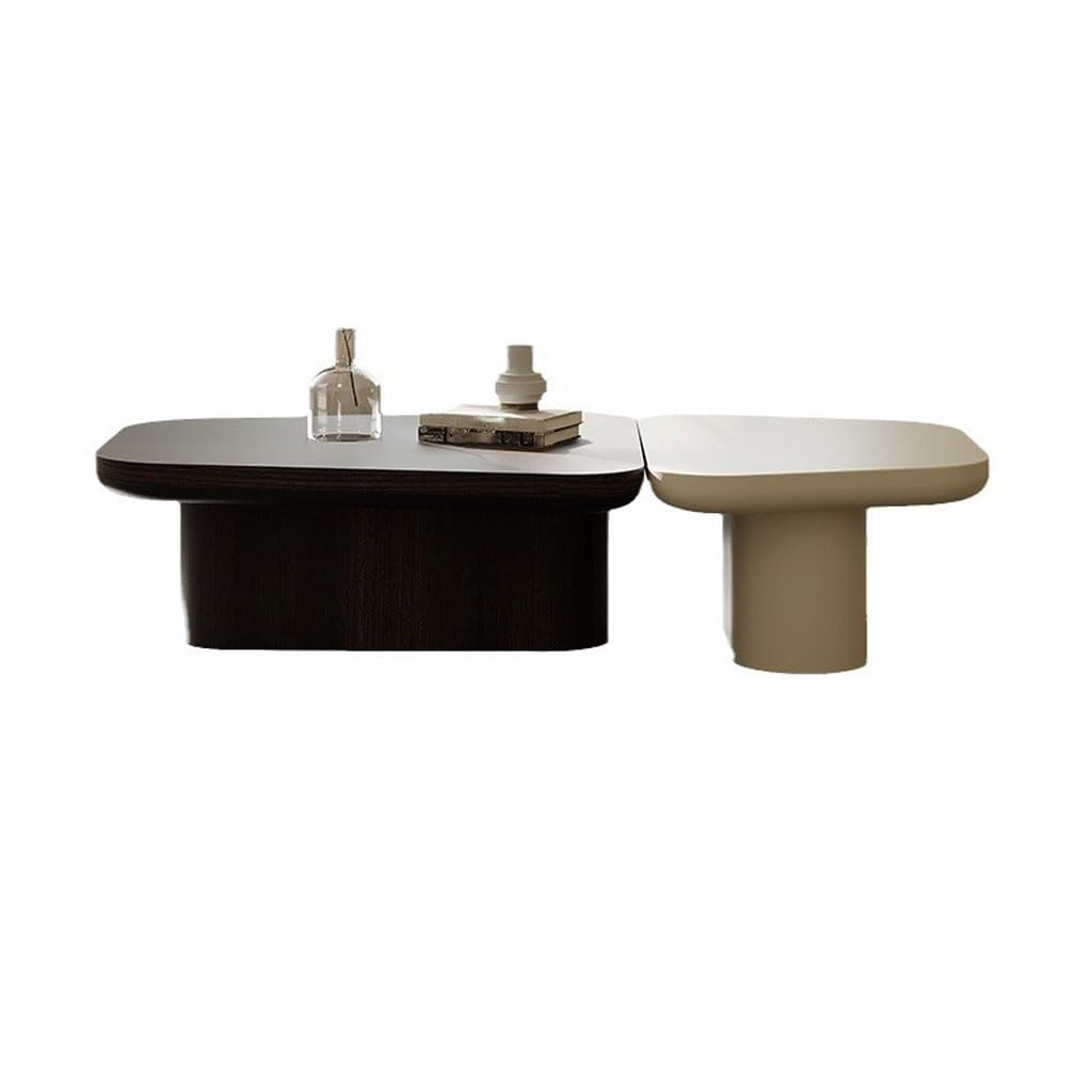 Tavolino Tavolino da Salotto in Stile Francese, Mobili for Piccoli Appartamenti, Combinazione di Tavolini caffè Dimensioni Semplici Couchtisch
