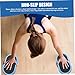 Exercise Sliders, 2PCS 9.3x5.3 Inch Workout Sliders Disc, Non Slip Core, Reusable Sliding Discs for Exercise, Pilates, Gym, Fitness.