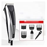 DUYHBAWRS Hair Clipper with Cord Electric Clippers Household Adult Children Electric Mute Self-Shave Electric Clippers