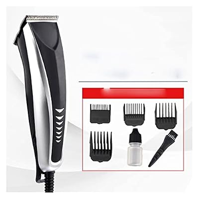 DUYHBAWRS Hair Clipper with Cord Electric Clippers Household Adult Children Electric Mute Self-Shave Electric Clippers