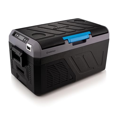 Subcold Trek20 Portable Car Fridge Freezer 20L | 12V/24V/240V Compressor Cool Box for Camping, Trucks, Boats & Travel | Quiet Outdoor Fridge/Freezer for Road Trips & Adventures