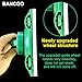 BANCOO Paint Edge Trimmer Plus Two Replace Pads | Corner Walls & Ceilings Pad Painter | Edge Painting Tool with Pad Refills | Paint Edger for Wall Painting | Paint Pad Applicator（Green）