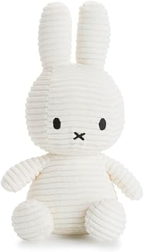 BON TON TOYS Corduroy Miffy, 9.1 inches 23 cm, White