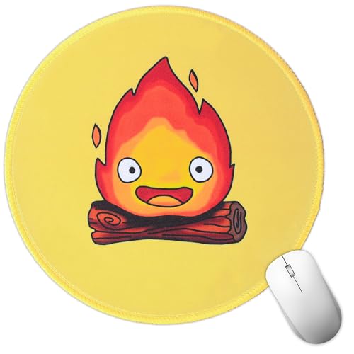 Pounchi Cute Calcifer Mouse Pad 8.6 x 8.6 in