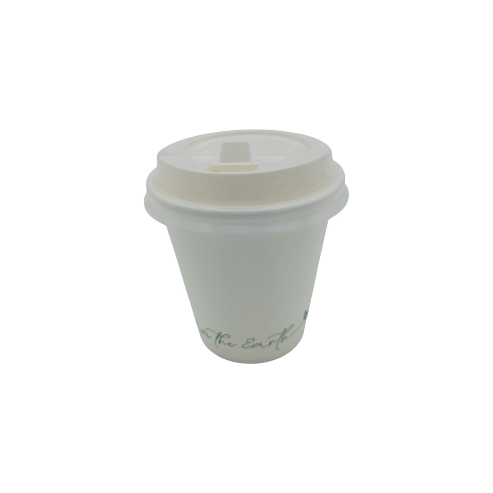 Générique 1000 Gobelets 20 cl (7 oz) en Carton Blanc avec Couvercles en Plastique – Tasses Jetables avec Couvercles Hermétiques et Résistants pour Boissons Chaudes et Froides
