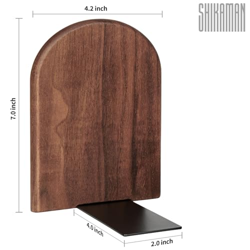 Image of Book Ends,Bookends Wood Book Ends Universal Economy Bookend (16, Large)