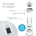 Brita Wasserkaraffe mit Wasserfilter Fill&Serve Mind, hellgrau, 10 x 10 x 28,5 cm
